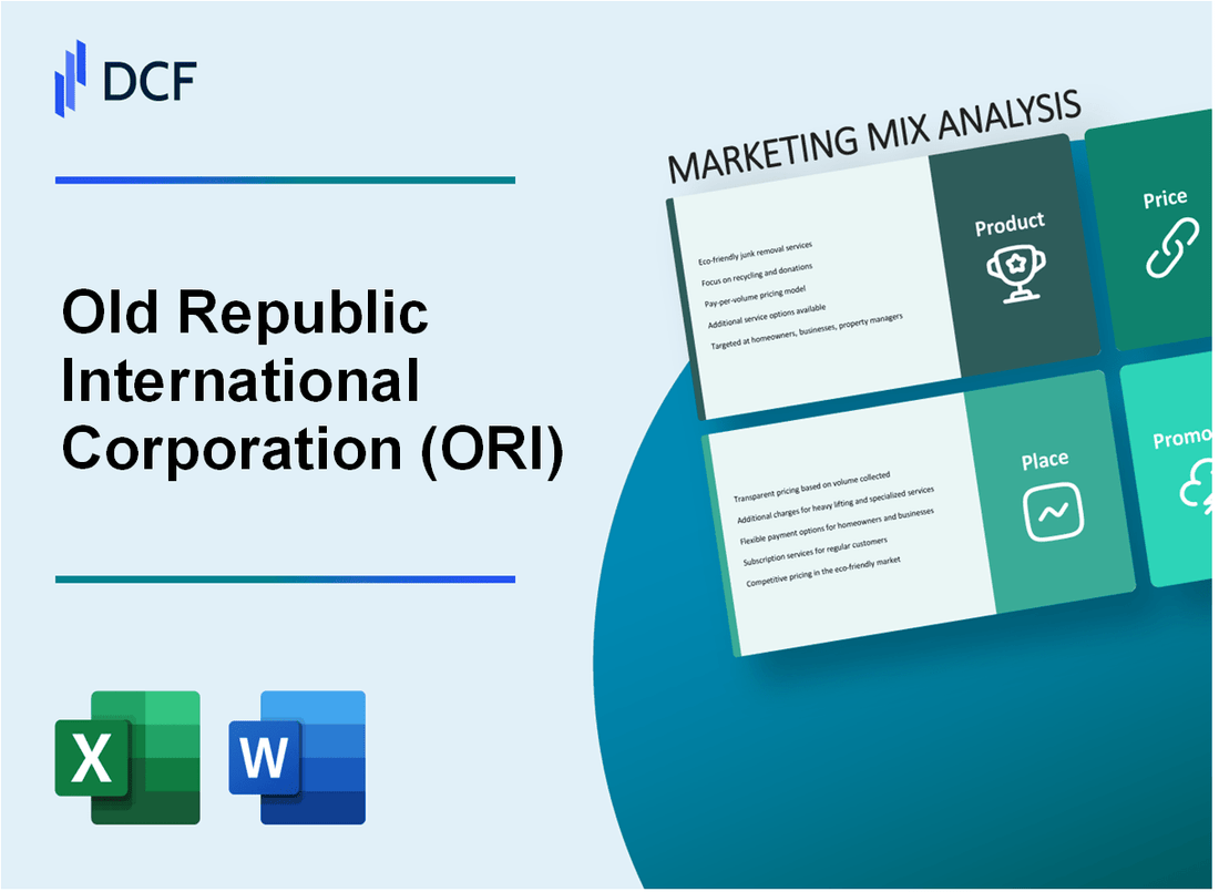 Old Republic International Corporation (ORI) Marketing Mix