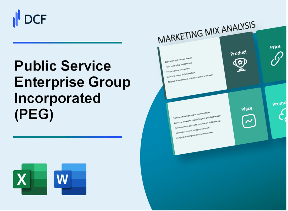 Public Service Enterprise Group Incorporated (PEG) Marketing Mix