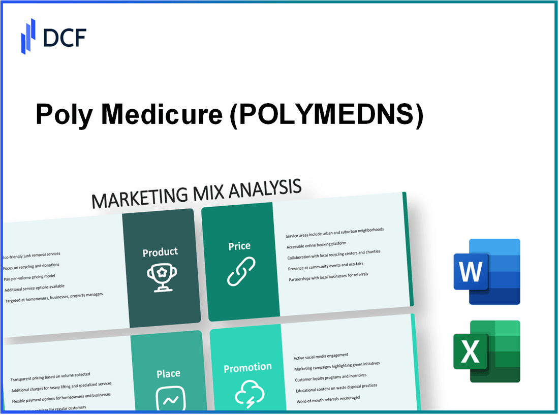 Poly Medicure Limited (POLYMED.NS): Marketing Mix Analysis