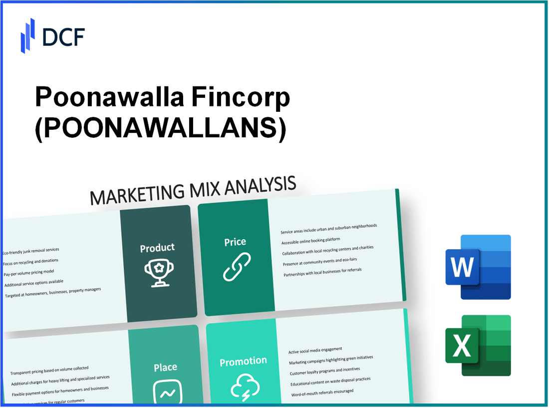 Poonawalla Fincorp Limited (POONAWALLA.NS): Marketing Mix Analysis
