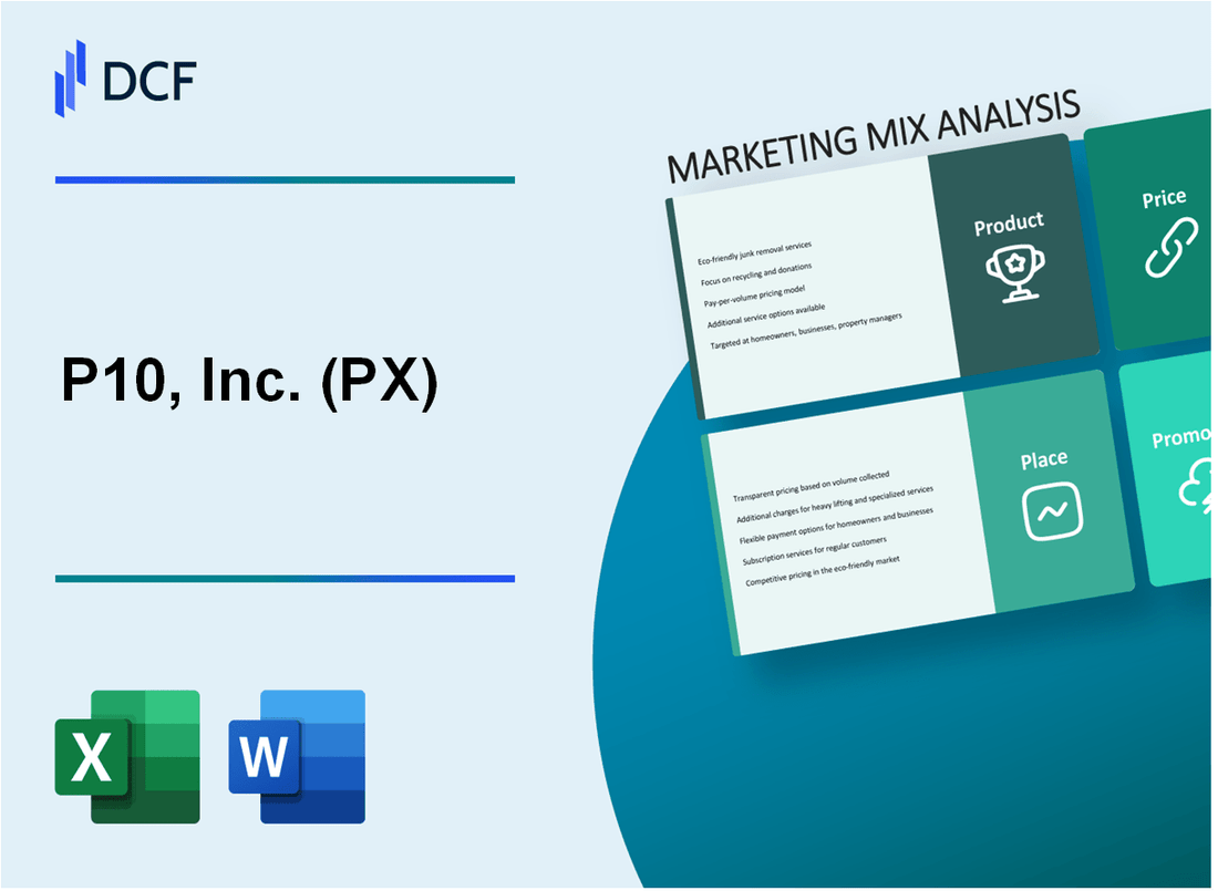 P10, Inc. (PX) Marketing Mix