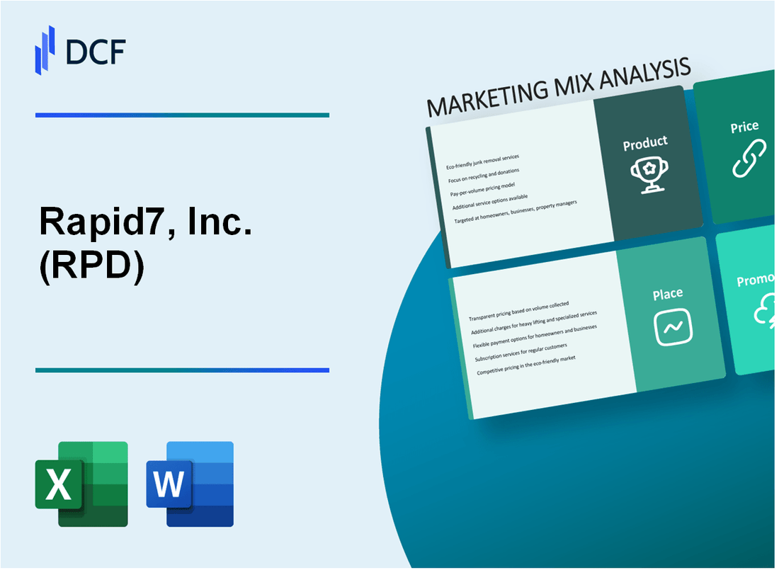 Rapid7, Inc. (RPD) Marketing Mix