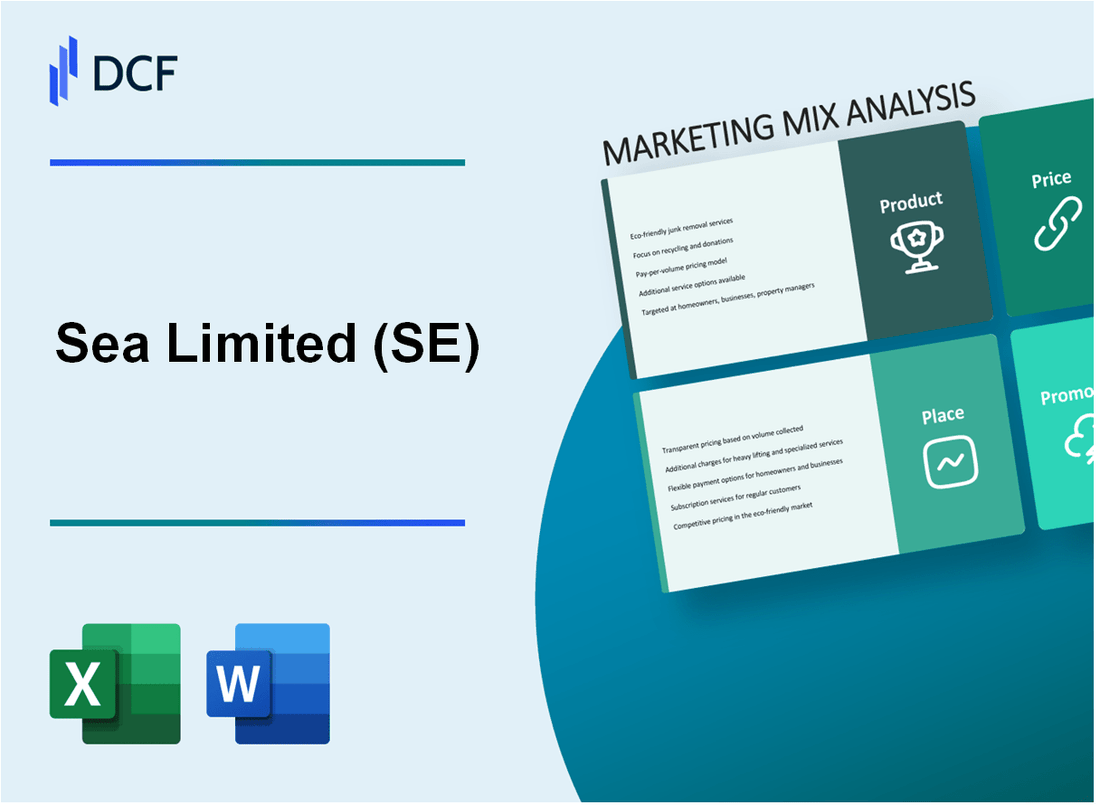 Sea Limited (SE) Marketing Mix