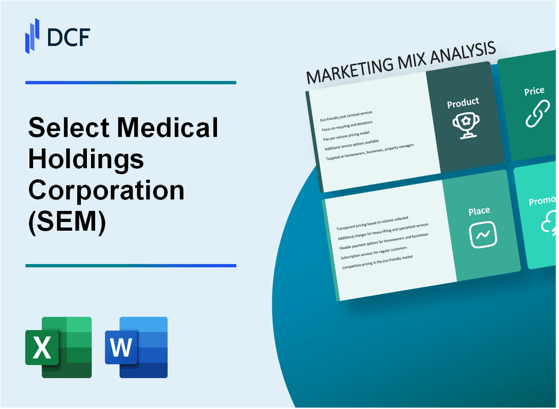 Select Medical Holdings Corporation (SEM) Marketing Mix