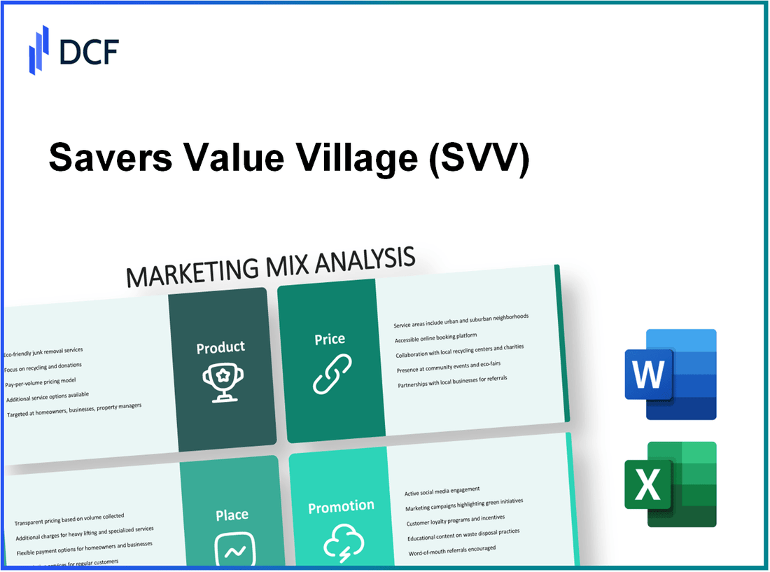 Savers Value Village, Inc. (SVV): Marketing Mix Analysis