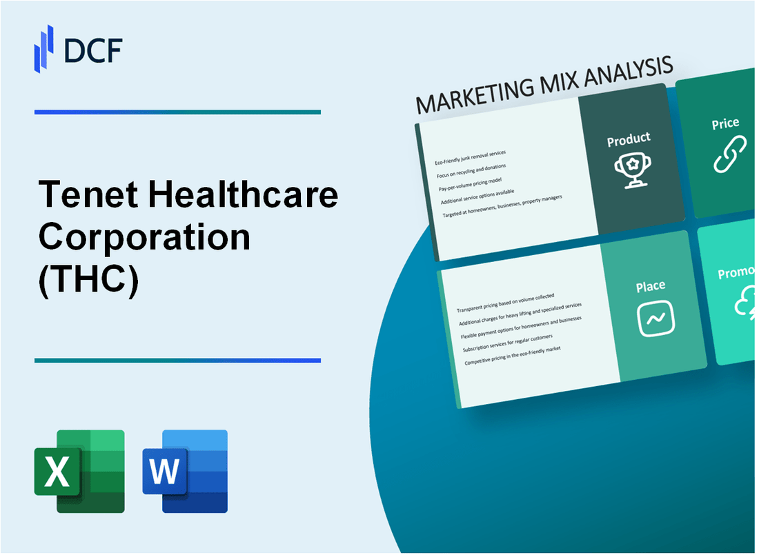 Tenet Healthcare Corporation (THC) Marketing Mix