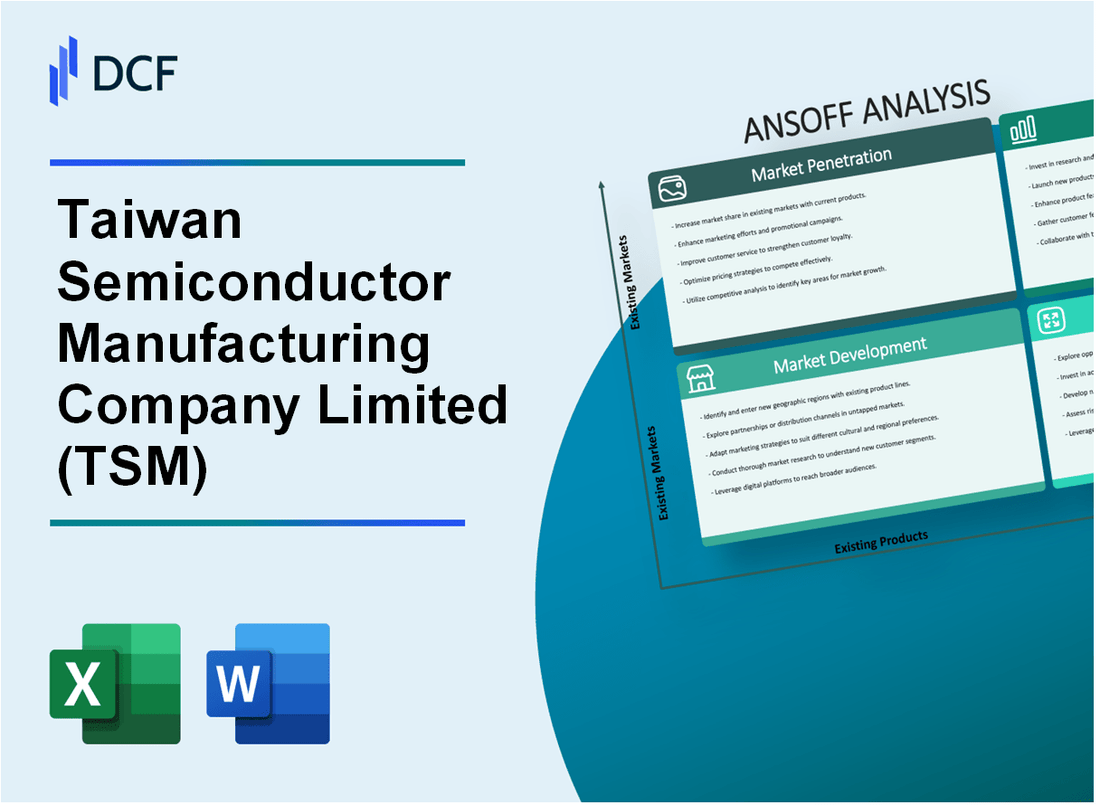 Taiwan Semiconductor Manufacturing Company Limited (TSM) ANSOFF Matrix