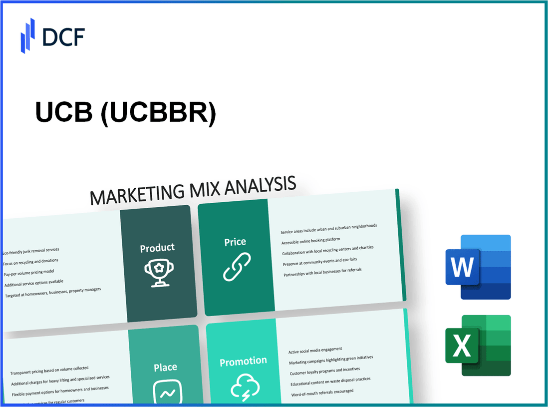 UCB SA (UCB.BR): Marketing Mix Analysis