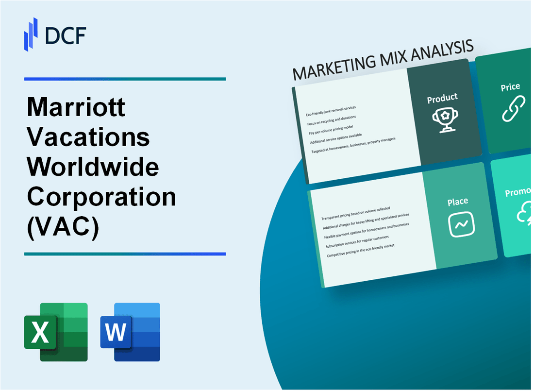 Marriott Vacations Worldwide Corporation (VAC) Marketing Mix