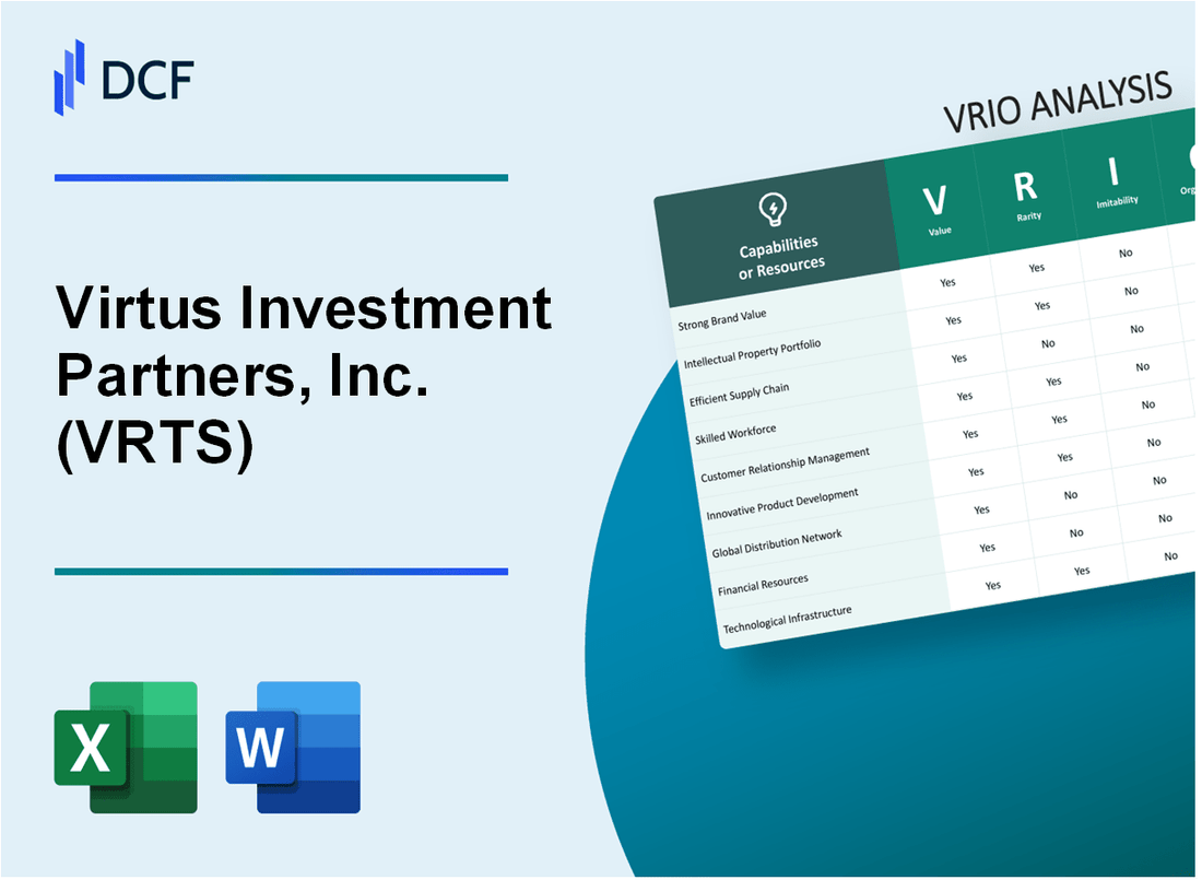 Virtus Investment Partners, Inc. (VRTS) VRIO Analysis