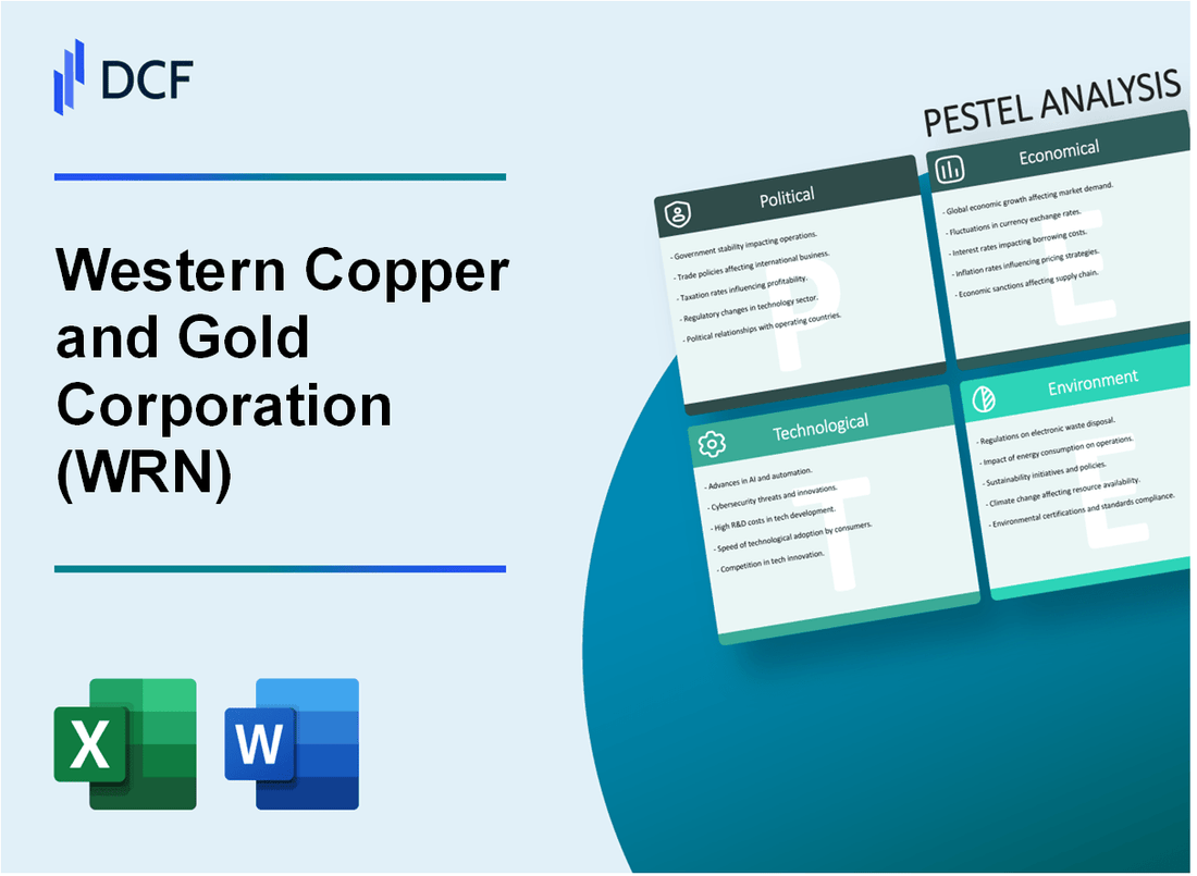 Western Copper and Gold Corporation (WRN) PESTLE Analysis