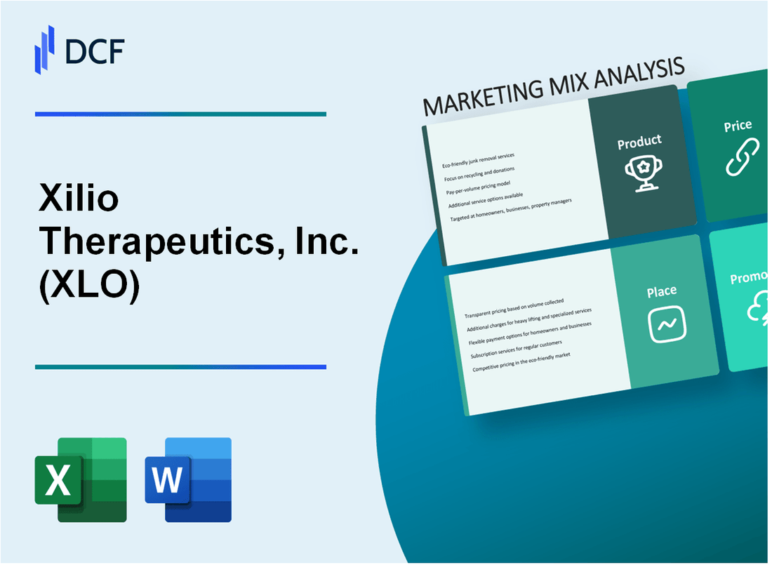 Xilio Therapeutics, Inc. (XLO) Marketing Mix