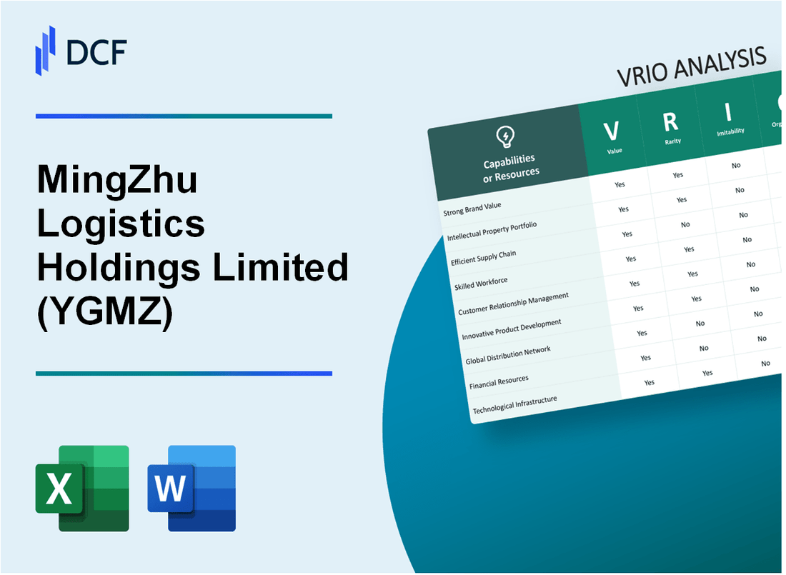 MingZhu Logistics Holdings Limited (YGMZ) VRIO Analysis
