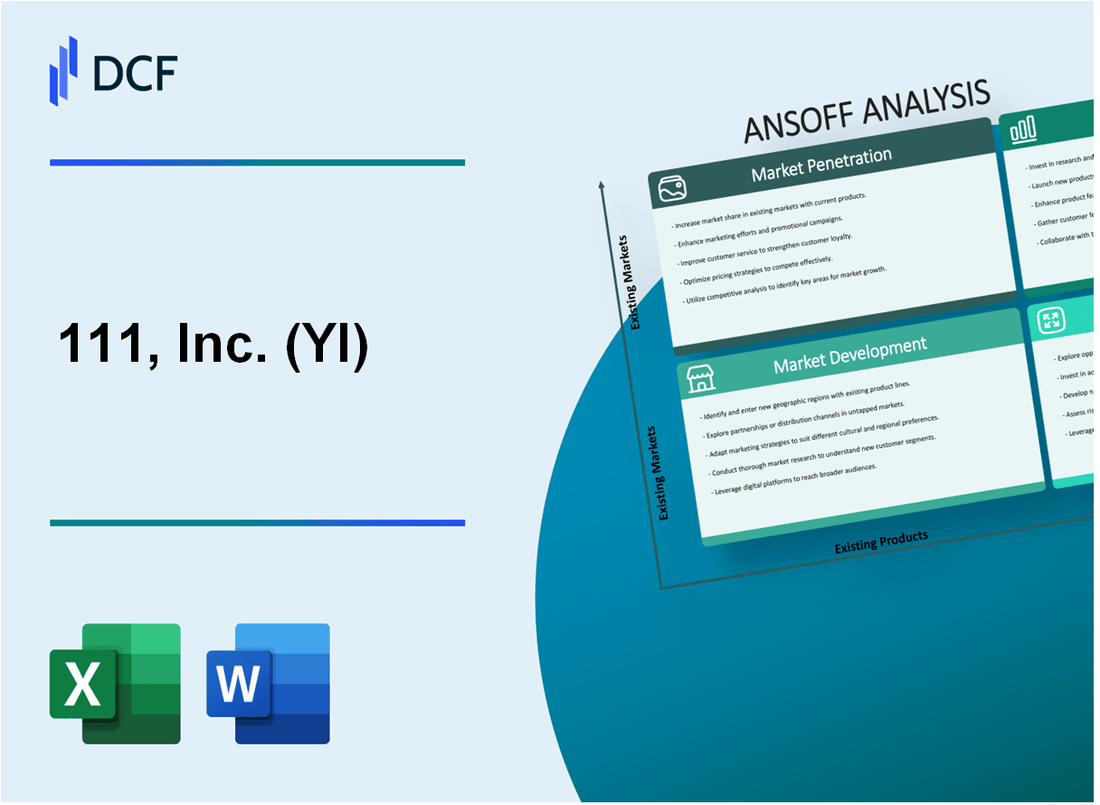 111, Inc. (YI) ANSOFF Matrix