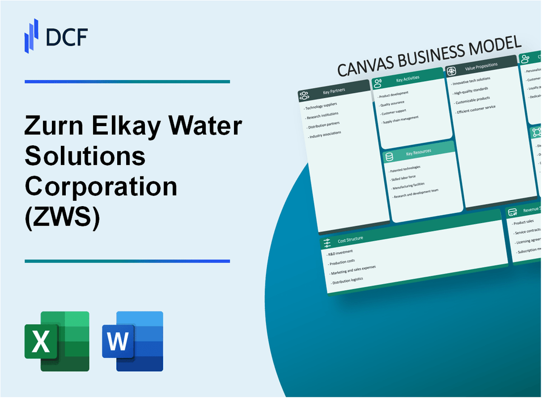Zurn Elkay Water Solutions Corporation (ZWS) Business Model Canvas